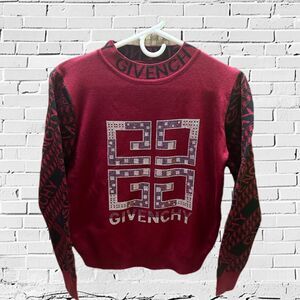 Fashion Elegant Women’s Burgundy W/Rhinestones Top